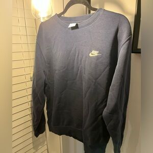 Nike navy blue crewneck